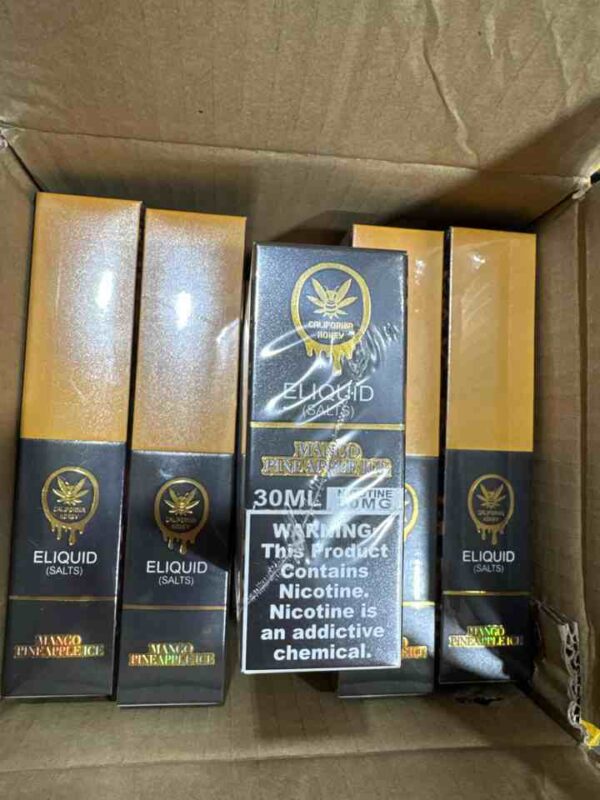 CALI HONEY ELIQUID MANGO PINEAPPLE ICE