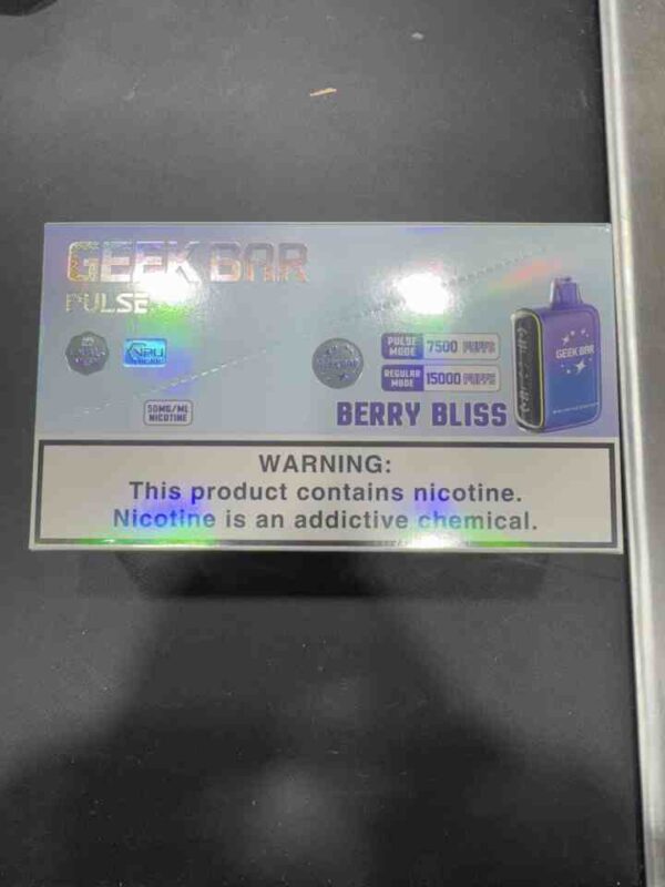 GEEK BAR 15K BERRY BLISS