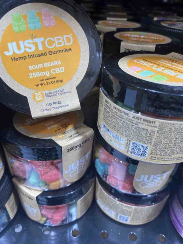 JUST CBD 250 mg  SOUR BEARS