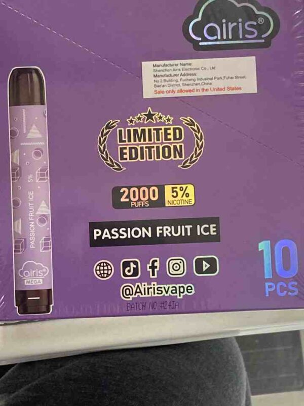 AIRIS MEGA PASSION FRUIT ICE 2K