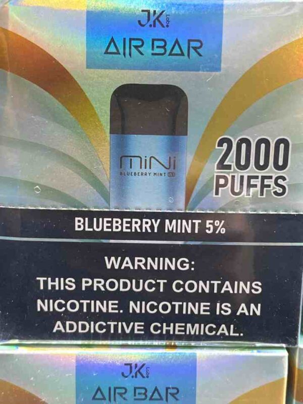 AIR BAR MINI  BLUEBERRY MINT