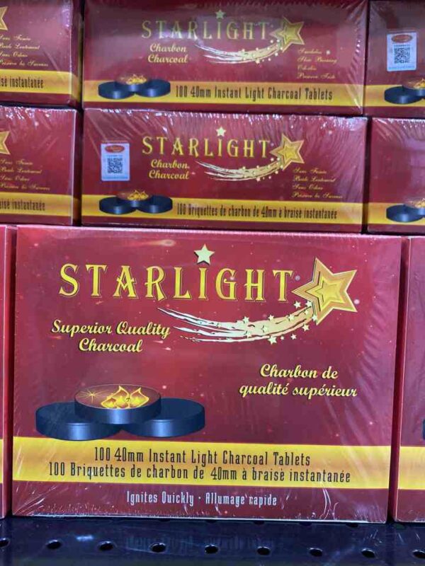 STARLIGHT CHARCOAL  charcoal 40MM