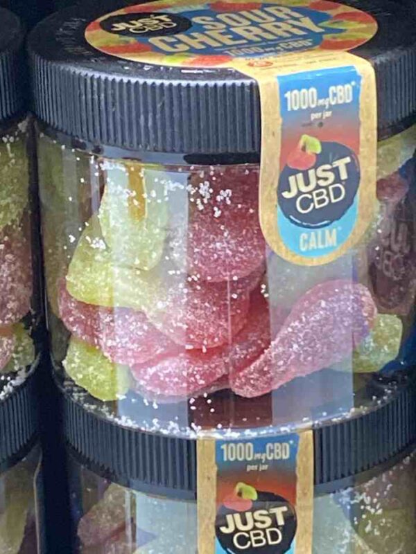JUST CBD 1000mg calm sour cherry