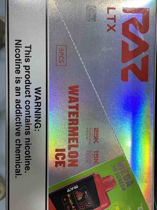 RAZ 25K WATERMELON ICE