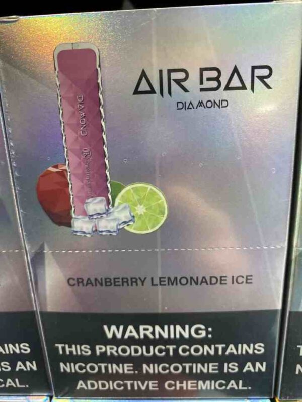 AIR BAR DIAMOND CRANBERRY LEMONADE ICE
