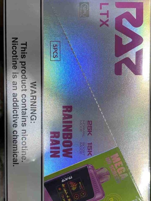 RAZ 25K RAINBOW RAIN