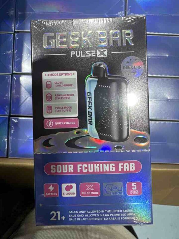 GEEK BAR X 25K SOUR FCUKING FAB