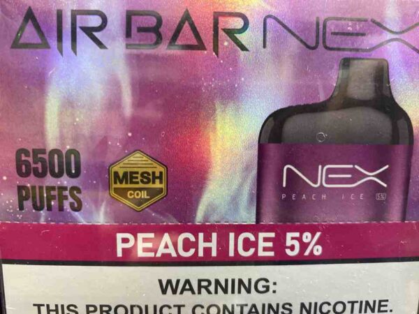 AIR BAR NEX PEACH ICE