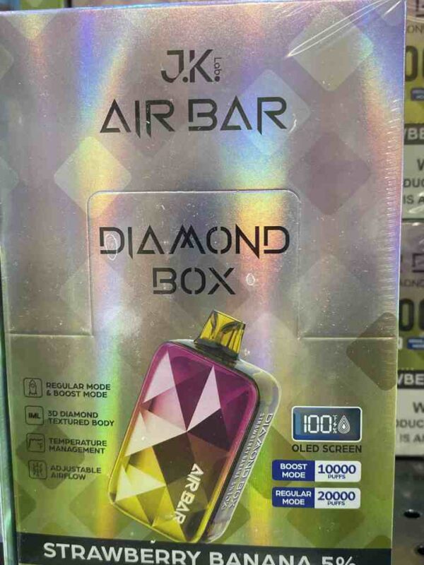 AIR BAR BOX STRAWBERRY BANANA 20K