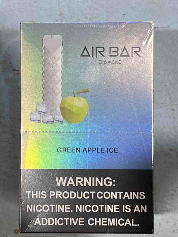AIR BAR DIAMOND GREEN APPLE ICE