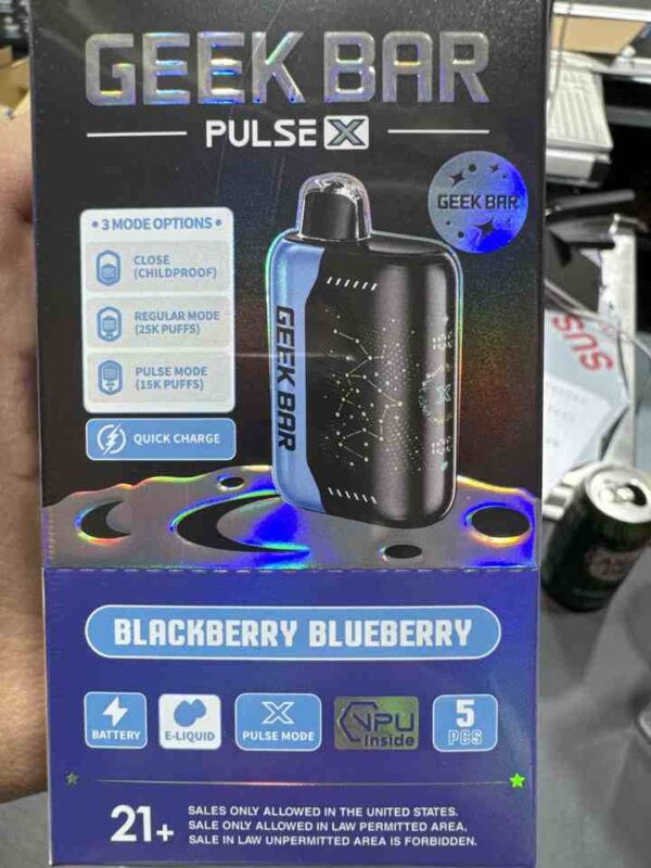 GEEK BAR X 25K BLACKBERRY BLUEBERRY