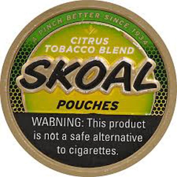 SKOAL CITRUS TOBACCO BLEND POUCHES
