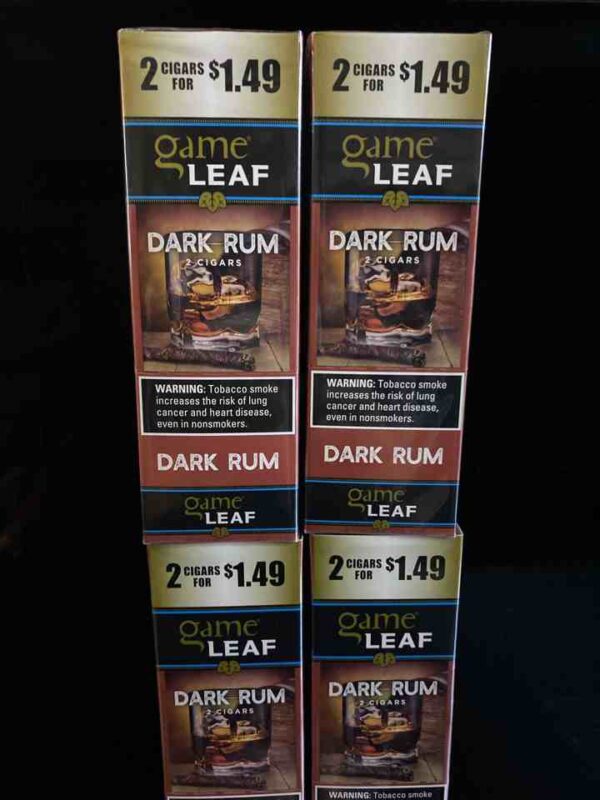 GAME LEAF DARK RUM 2PK LOOSE