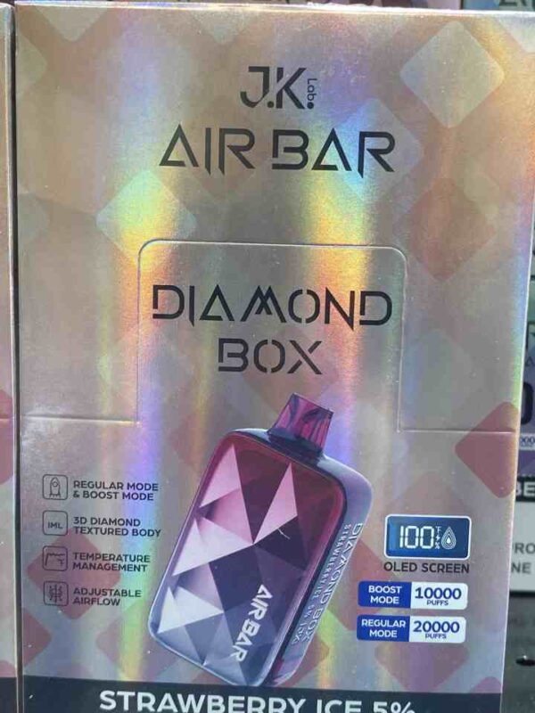 AIR BAR BOX STRAWBERRY ICE 20K