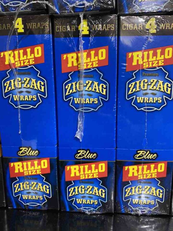 ZIG-ZAG BLUE 4PK