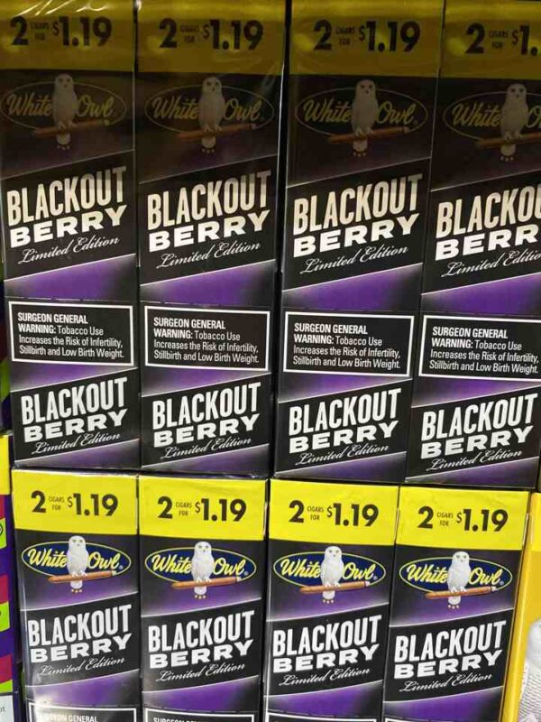 WHITEOWL BLACKOUT BERRY 2PK