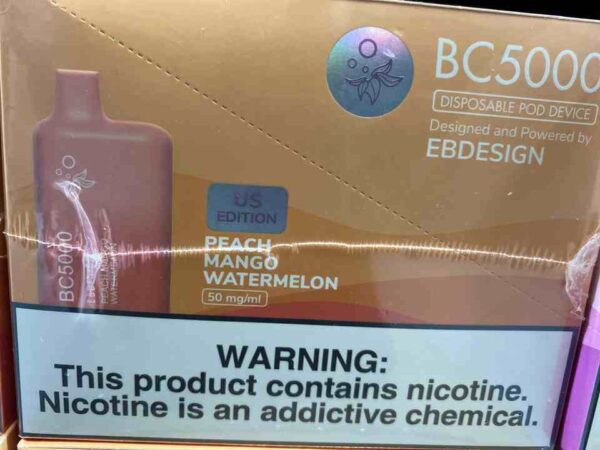 BC5000 peach mango watermelon