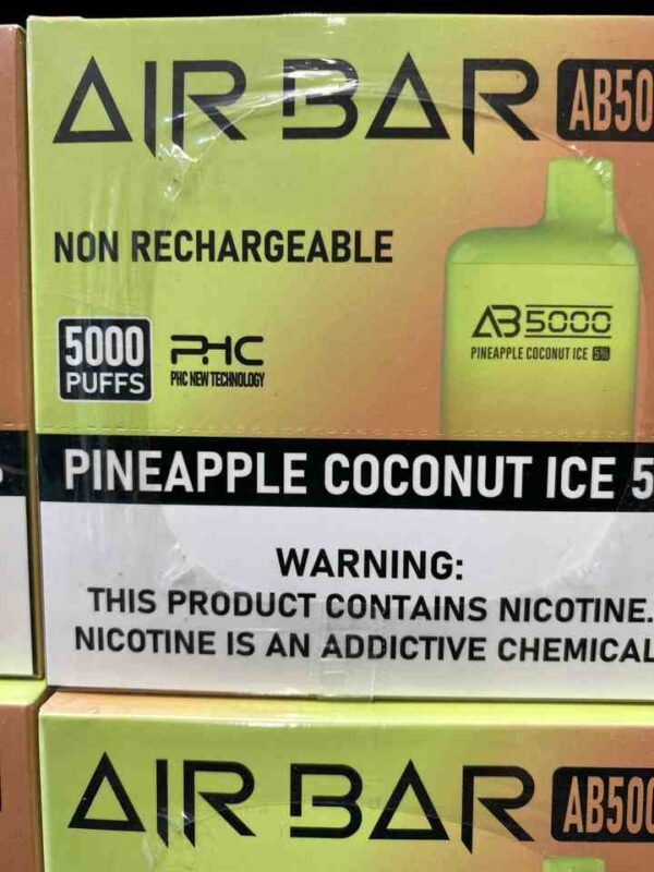 AIR BAR 5K PINEAPPLE COCONUT ICE