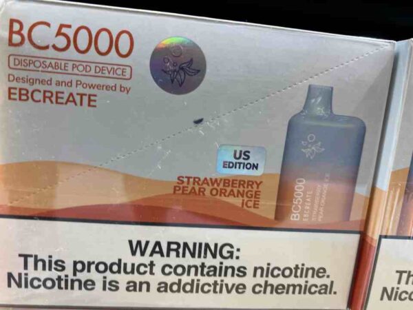 BC5000 strawberry pear orange ice