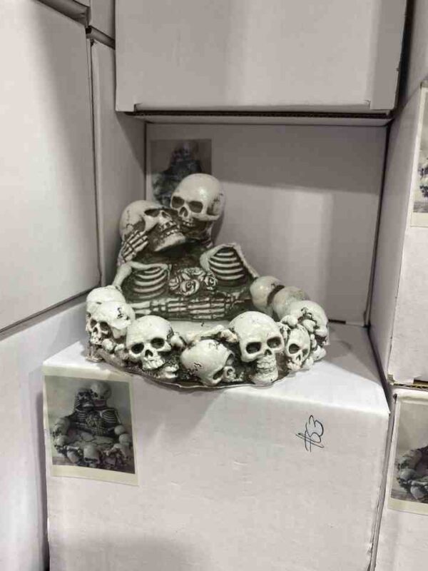Ash tray skull  53