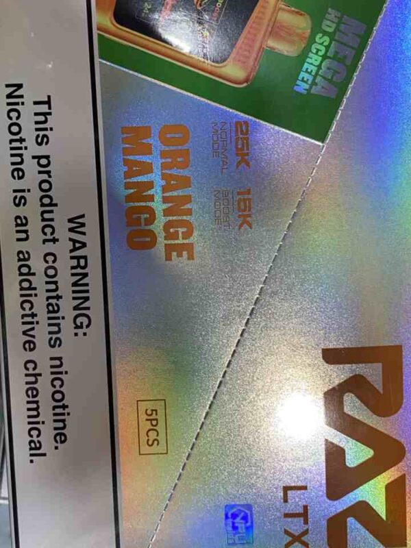 RAZ 25K ORANGE MANGO