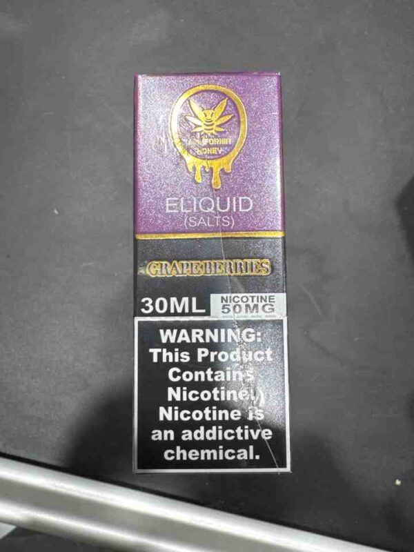 CALI HONEY ELIQUID GRAPE BERRIES