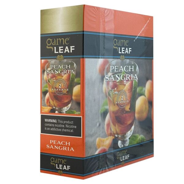 GAME LEAF PEACH SANGRIA 2PK LOOSE
