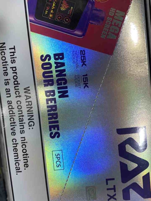 RAZ 25K BANGIN SOUR BERRIES