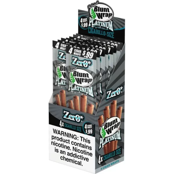 BLUNT WRAP ZERO 4PK