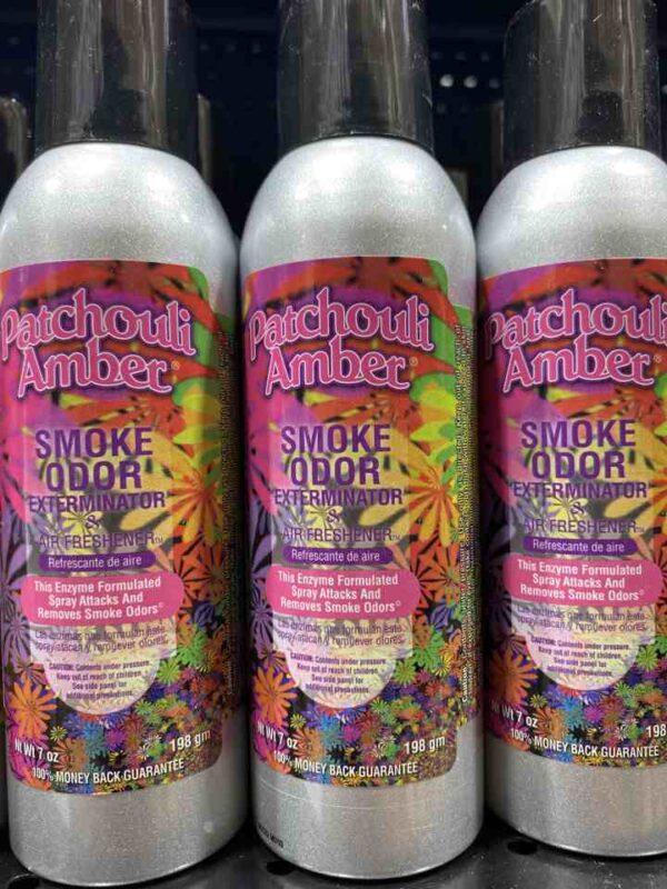 SMOKE ODOR SPRAY PATCHOULI AMBER