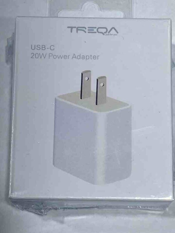 TREQA USB-C 20W Power Adapter