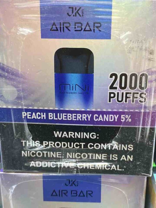AIR BAR MINI PEACH BLUE CANDY