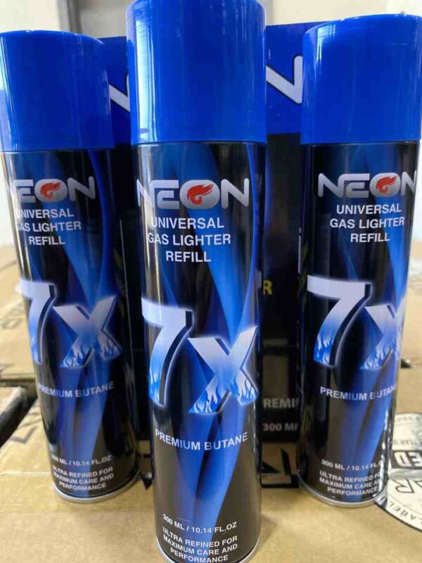 NEON GAS LIGHTER REFILL UNIVERSAL 10.14oz 7X