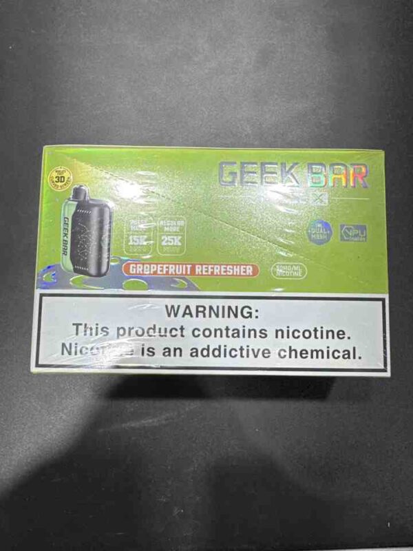 GEEK BAR X 25K GRAPEFRUIT REFRESHER