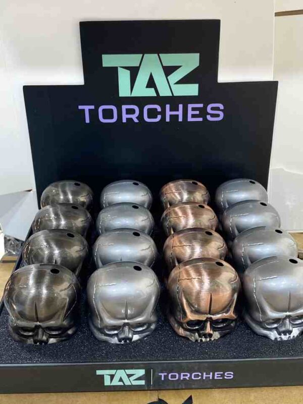 TAZ TORCH LIGHTER  SKULL