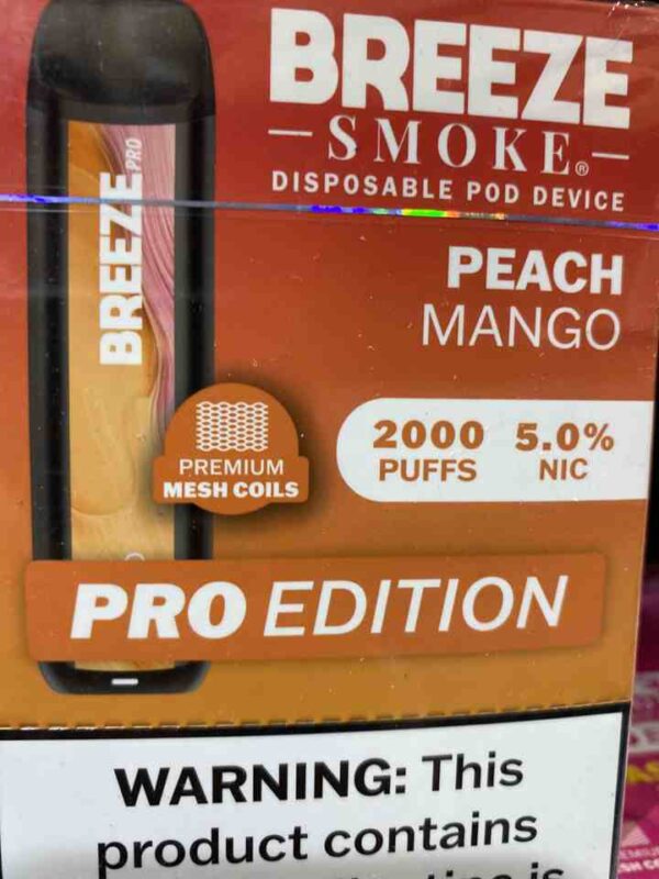 BREEZE SMOKE PEACH MANGO