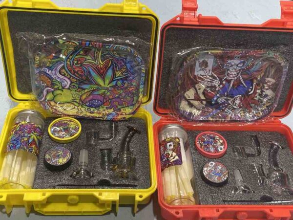 Glass bong set small