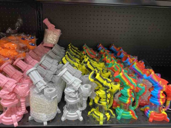 SILICONE/GLASS  BONG MICROSCOPE 1