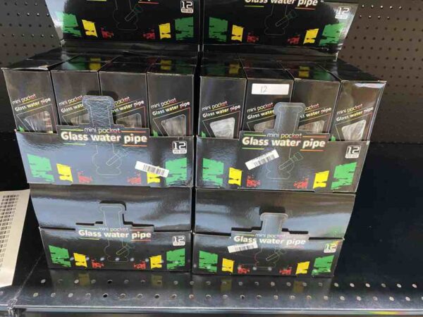 GLASS WATER PIPE 1PC