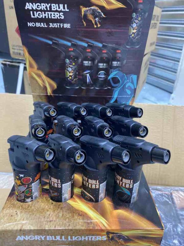 Angry bull lighters moon walker torches BL1007