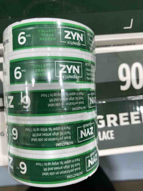 ZYN WINTER GREEN 6MG