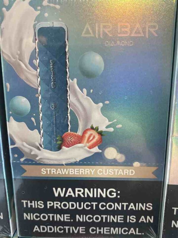 AIR BAR DIAMOND STRAWBERRY CUSTARD