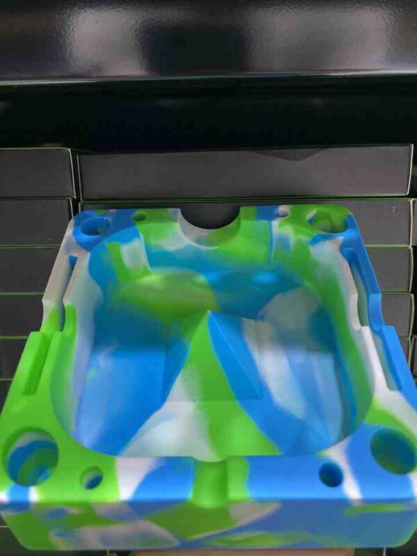 SILICONE SQUARE ASH TRAY