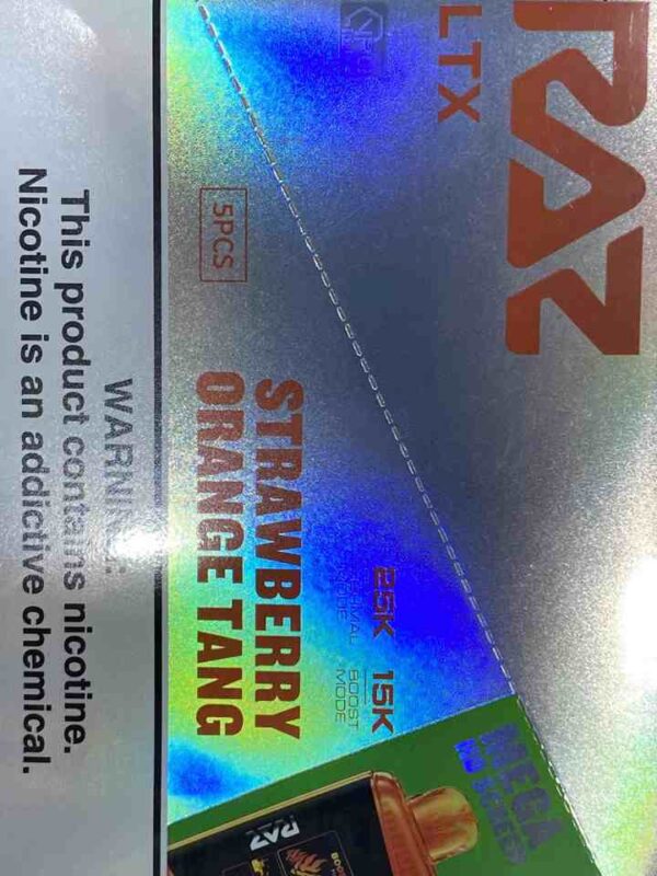 RAZ 25K STRAWBERRY ORANGE TANG