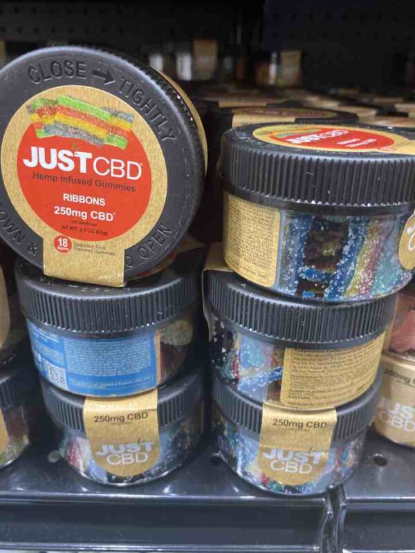 JUST CBD 250 mg RAINBOW STRIPS