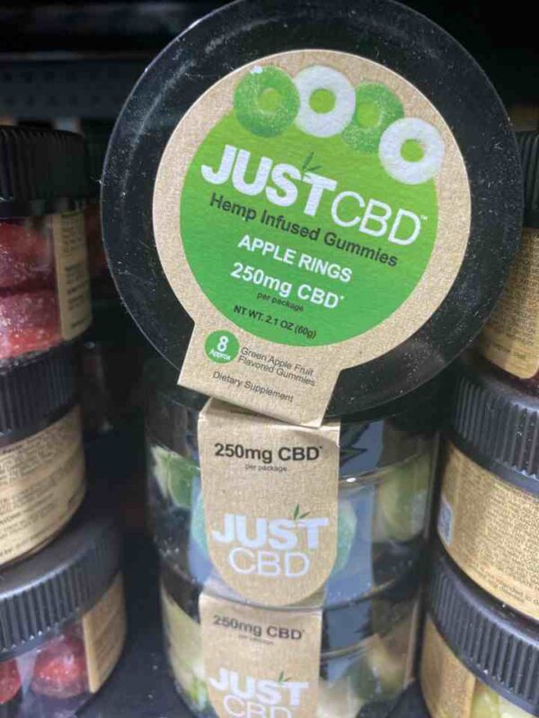 JUST CBD 250 mg  APPLE RINGS