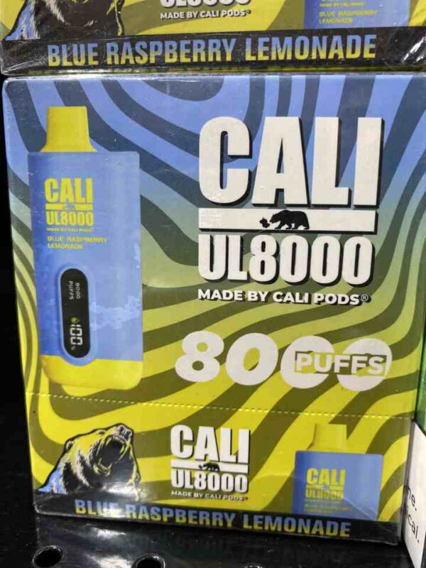 CALI UL8000 blue raspberry lemonade