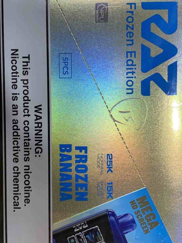 RAZ 25K FROZEN BANANA
