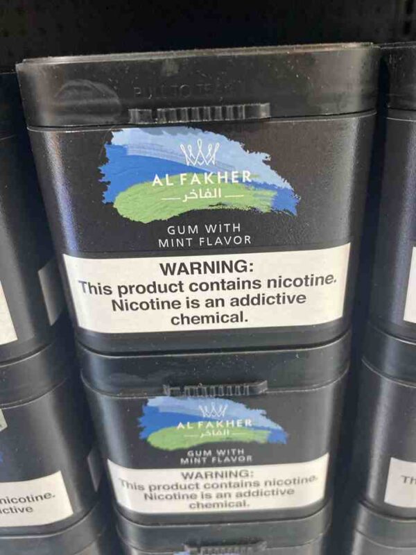 ALFAKHER GUM W MINT 250G