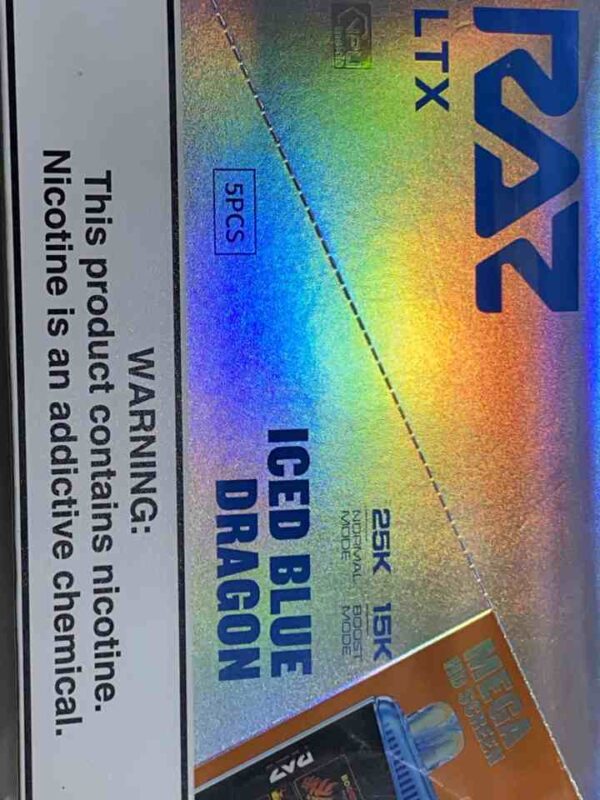 RAZ 25K ICED BLUE DRAGON